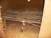 bed in Maasai hut