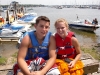 Colin and Heidi before boating