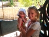 Heidi and Grace at the zoo